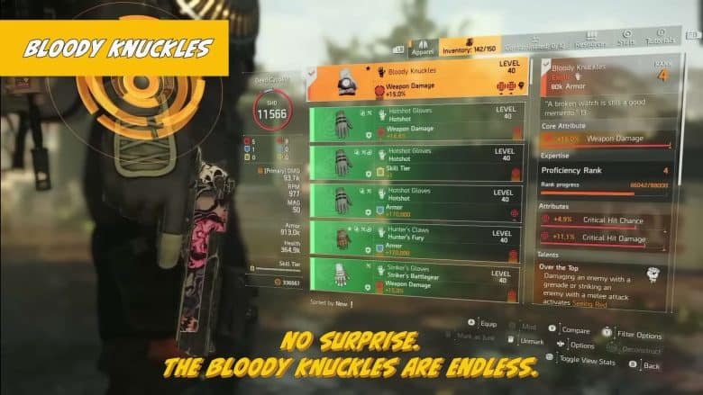 There will be blood on your hands. Image courtesy of TuxedoBandido Youtube channel.