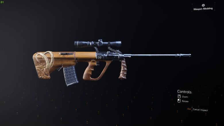 The Bighorn, a prize you can get after defeating Legendary missions.