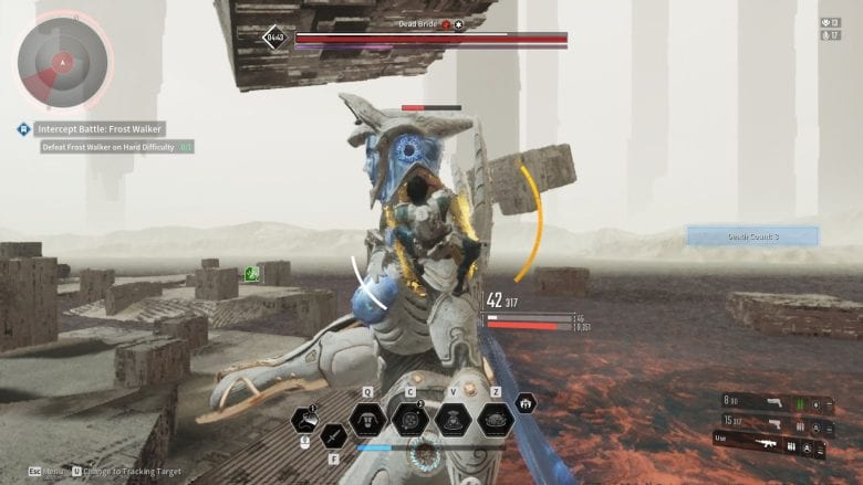 Dead Bride's shoulders are one of its largest weak points.
