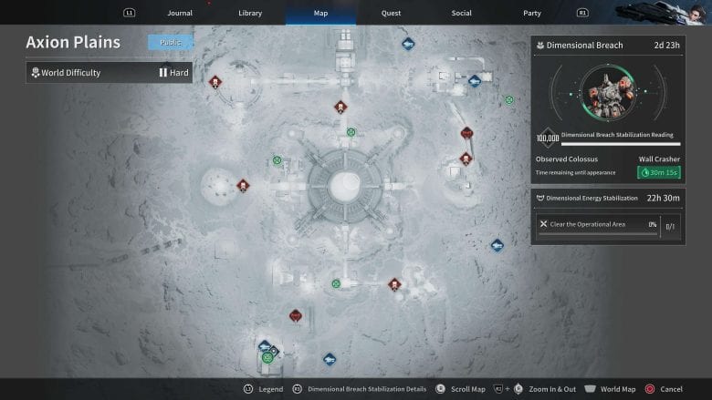 Axion Plains Map in The First Descendant's Season 3.