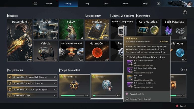 Target Reward List can make your farms slightly faster and more reliable.