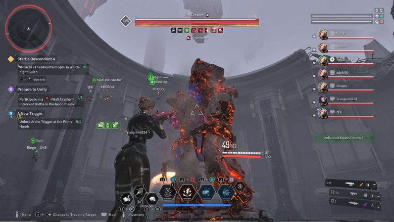 Wall Crusher Colossi in The First Descendant.