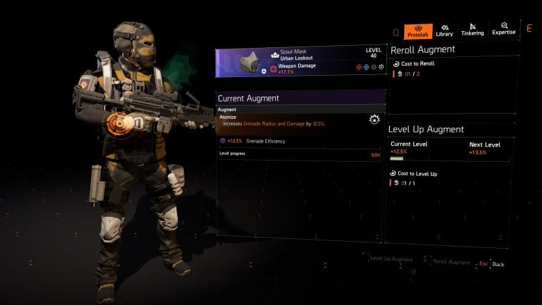 Augment Reroll System