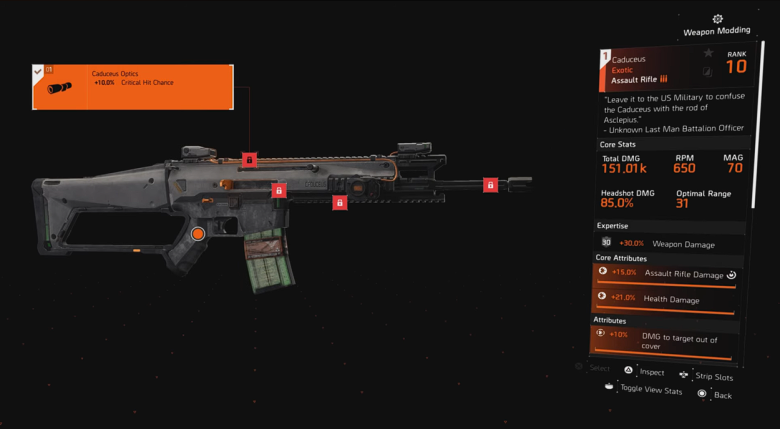 Caduceus Optics Mod