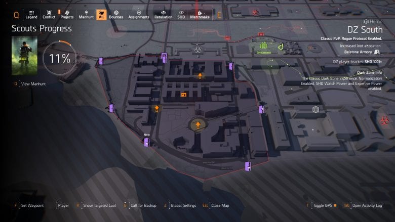 Classic PvP Dark Zone