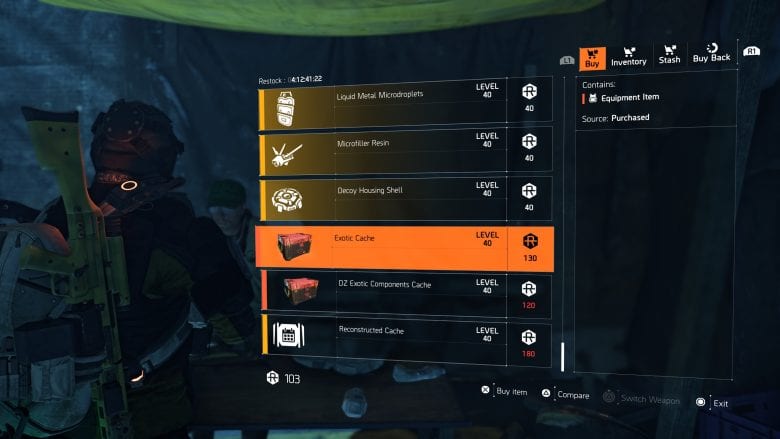 DZ Vendor Inventory