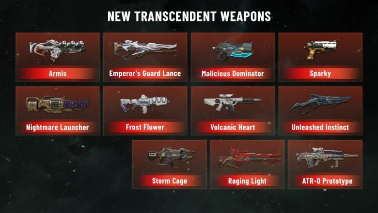 Transcendent Weapons