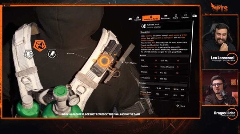 Achilles' Heal Hostile Modifier