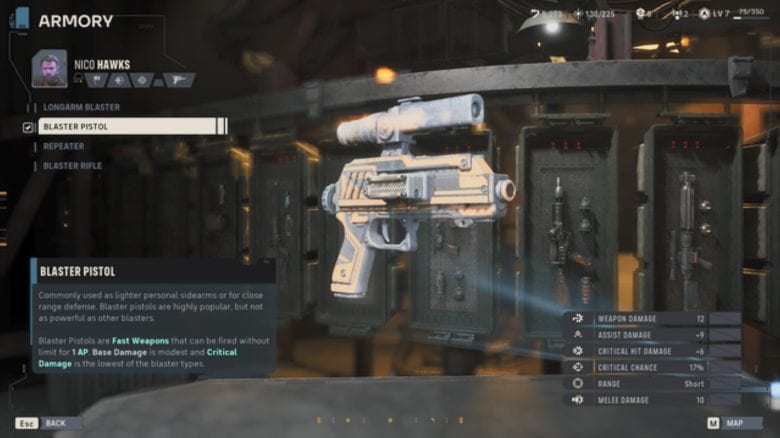 Blaster Pistol