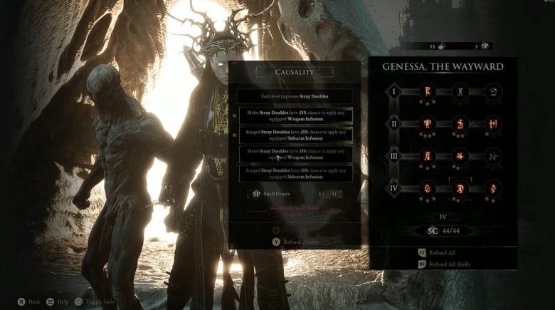 Genessa Shell Abilities
