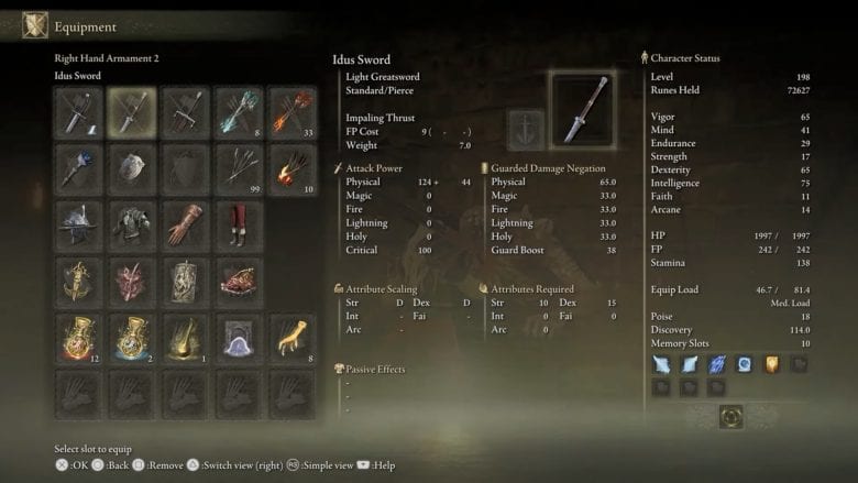 Idus Sword