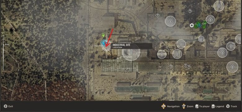 Industrial Site Flickering Flare