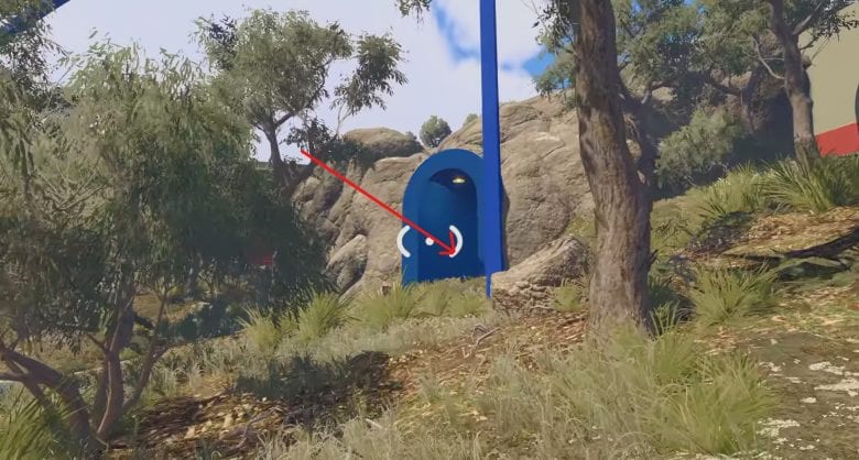 Map Blue Tunnel