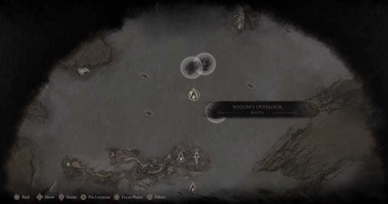 Map of Fainweald 3 Location in Mortal Shell 2