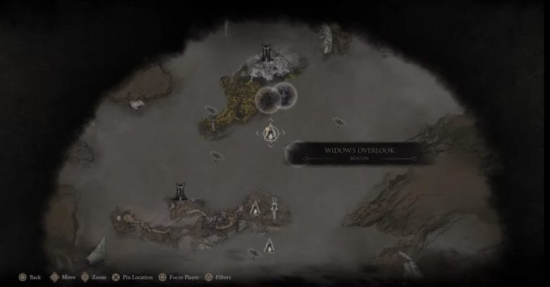 Map of Fainweald 4 Location in Mortal Shell 2