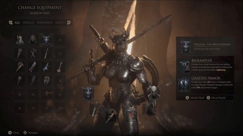 Mortal Shell II Equipment