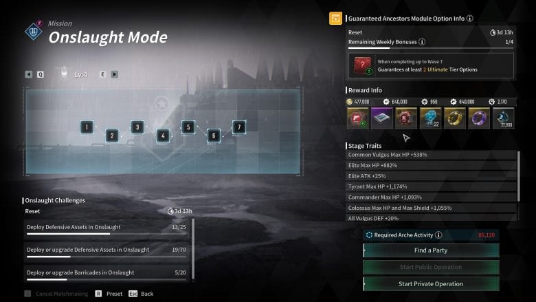 Onslaught Stage 4