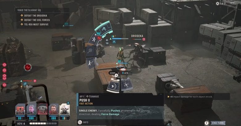 Push II Action