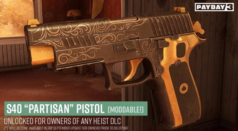 S40 Partisan Pistol