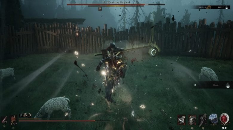 Shoulder Bashing a Boss