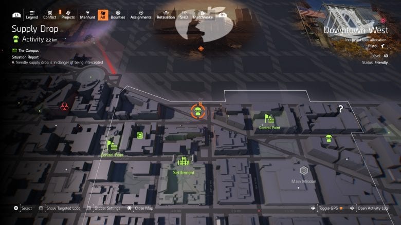 Supply Drop Activity