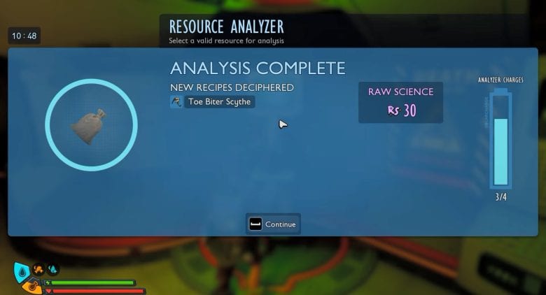 Toe Biter Scythe Recipe