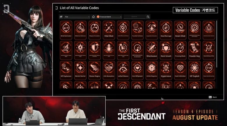 Variable Codes