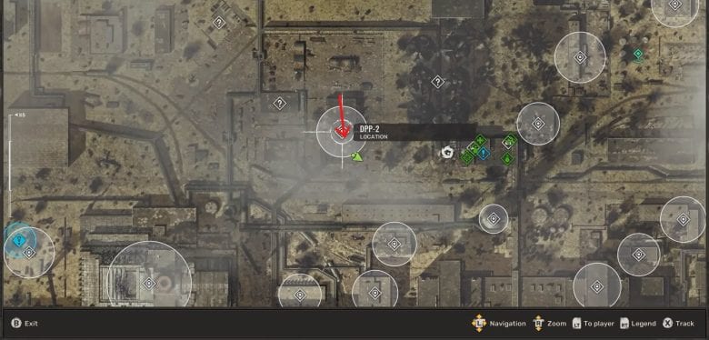 Water Drop Artifact location
