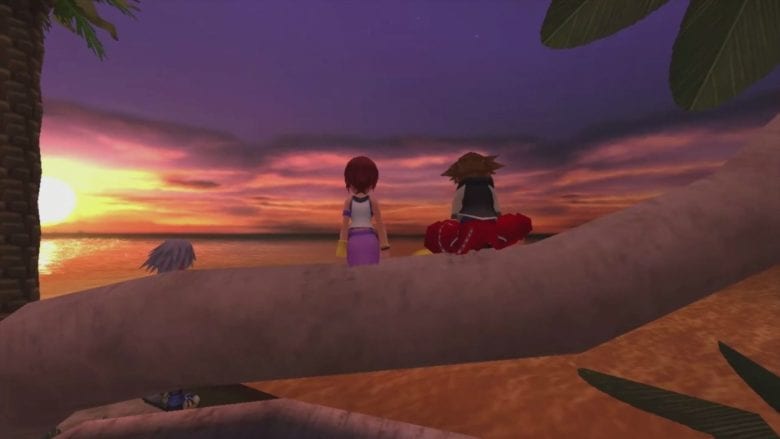 kingdom hearts riku kairi and sora