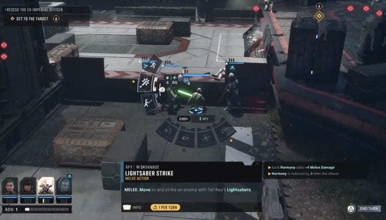 Gameplay in Star Wars Zero Company